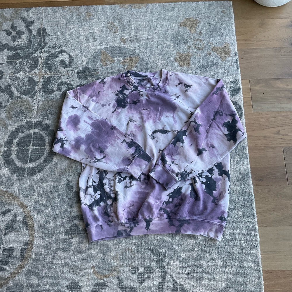 Urban Outfitters Urban Renewal Tie Dye Sweatshirt
